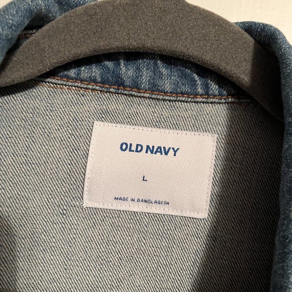 Old Navy Blue Jean Jacket - Picture 3 of 6